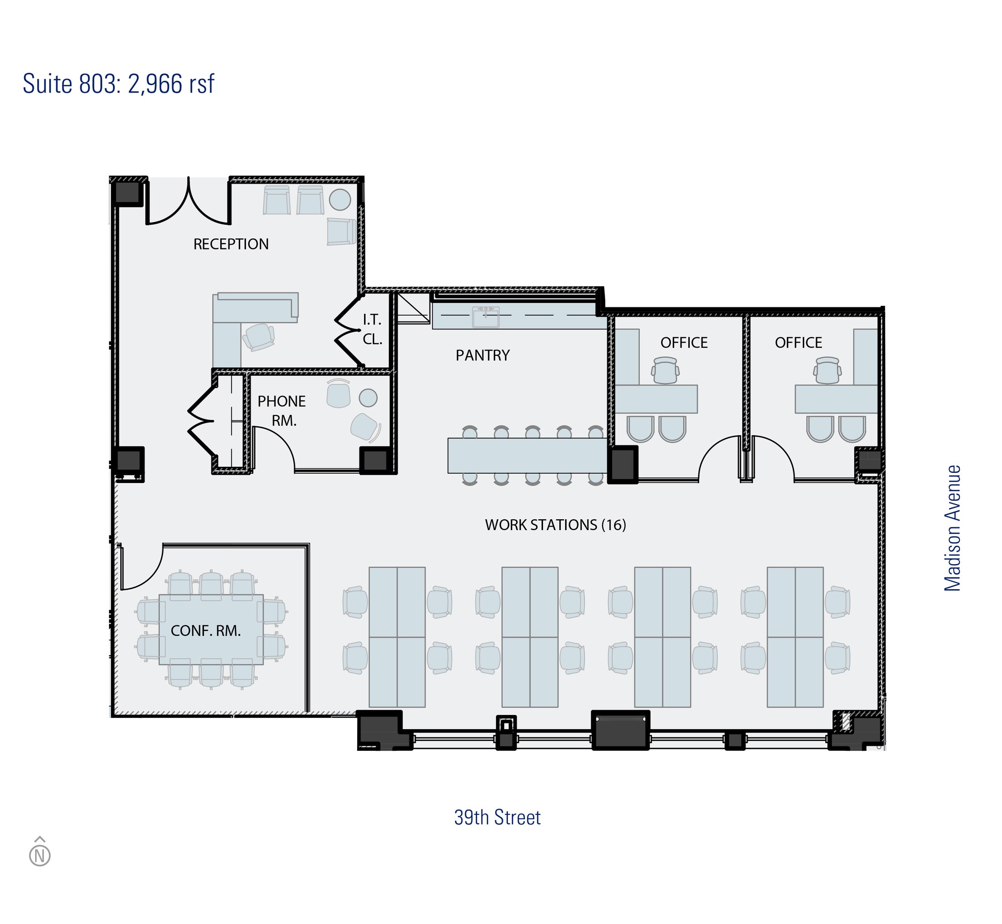 270 Madison Ave, New York, NY for lease Floor Plan- Image 1 of 3