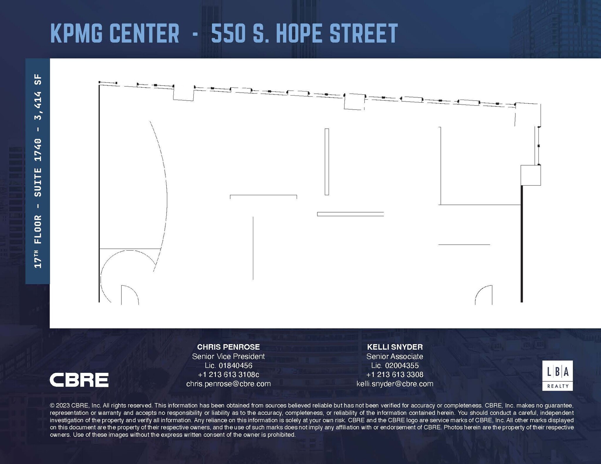 550 S Hope St, Los Angeles, CA for lease Floor Plan- Image 1 of 1