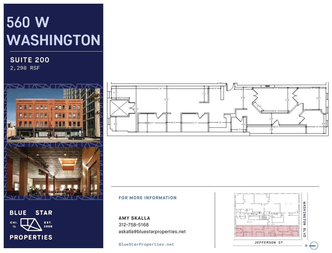 560-564 W Washington Blvd, Chicago, IL for lease Floor Plan- Image 1 of 8