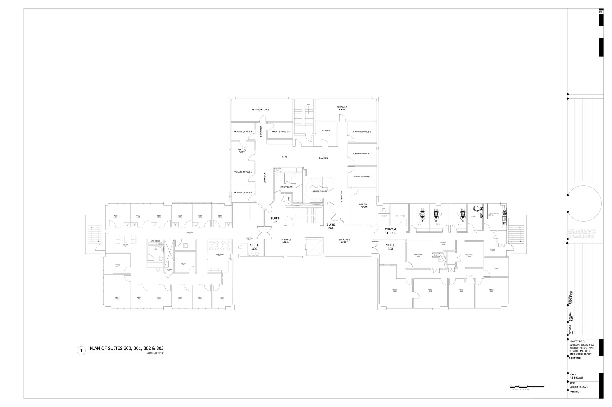 811 Russell Ave, Gaithersburg, MD for lease Site Plan- Image 1 of 1
