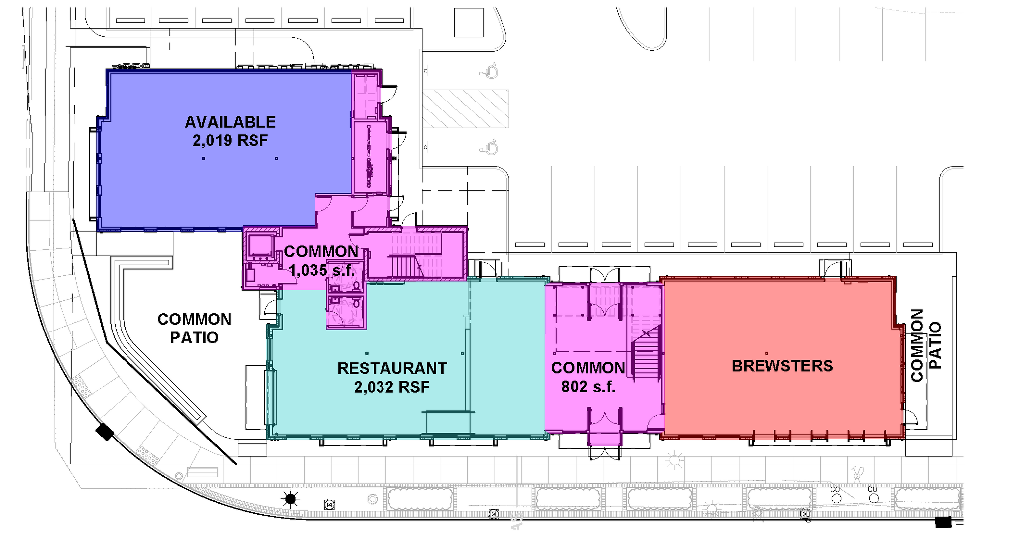 7332 E Main St, Reynoldsburg, OH for lease Floor Plan- Image 1 of 2