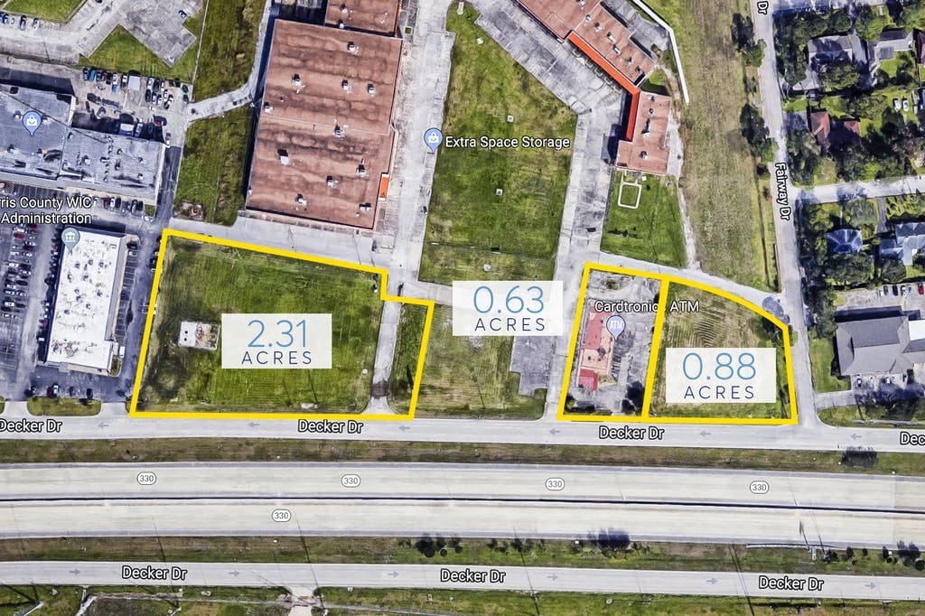 RES 1 West Town Shopping Center PH 2, Decker Dr, Baytown, TX for sale Aerial- Image 1 of 10
