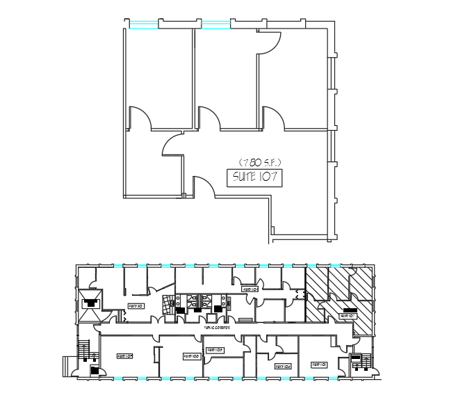 1827 Woodward Dr, Ottawa, ON for lease Floor Plan- Image 1 of 1