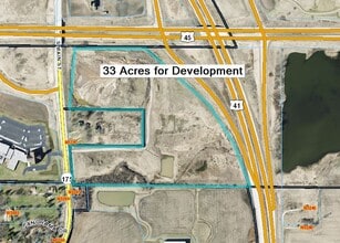 0 Hwy 175, Fond Du Lac, WI - AERIAL  map view