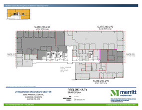 6095 Marshalee Dr, Elkridge, MD for lease Floor Plan- Image 2 of 2