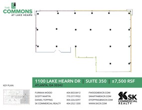 1150 Lake Hearn Dr NE, Atlanta, GA for lease Site Plan- Image 1 of 1