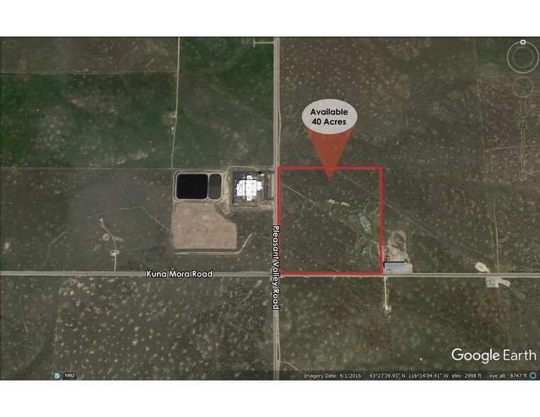 W. Kuna Mora Road & Pleasant Valley Rd, Kuna, ID for sale - Building Photo - Image 1 of 1