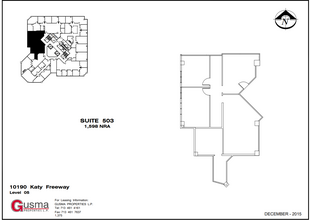 10190 Katy Fwy, Houston, TX for lease Floor Plan- Image 1 of 1