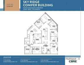 10535 Park Meadows Blvd, Lone Tree, CO for lease Floor Plan- Image 1 of 8