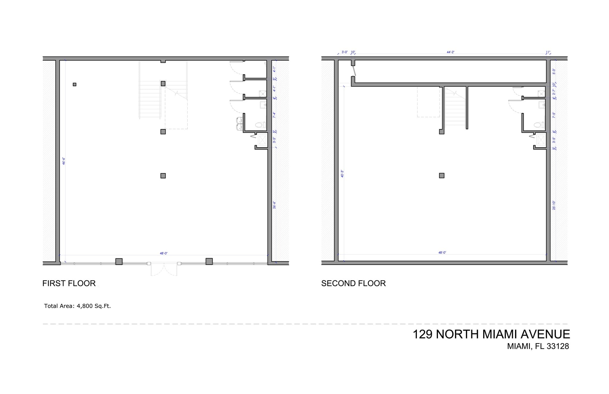 129 N Miami Ave, Miami, FL for lease Site Plan- Image 1 of 2