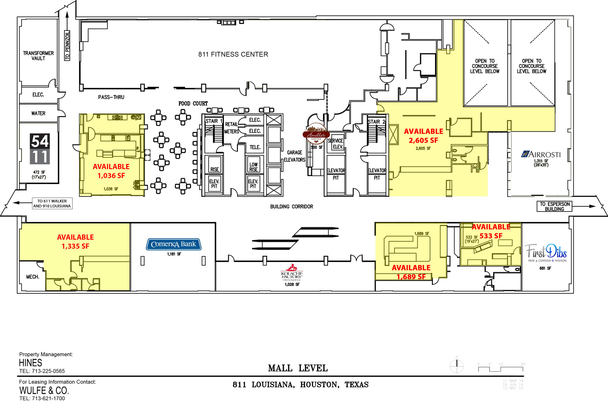 811 Louisiana St, Houston, TX for lease Site Plan- Image 1 of 1