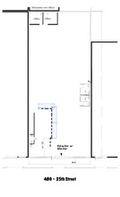 489-493 25th St, Oakland, CA for lease Floor Plan- Image 1 of 2