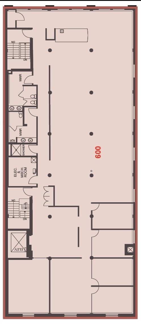 809 10th Av SW, Calgary, AB for lease Floor Plan- Image 1 of 1