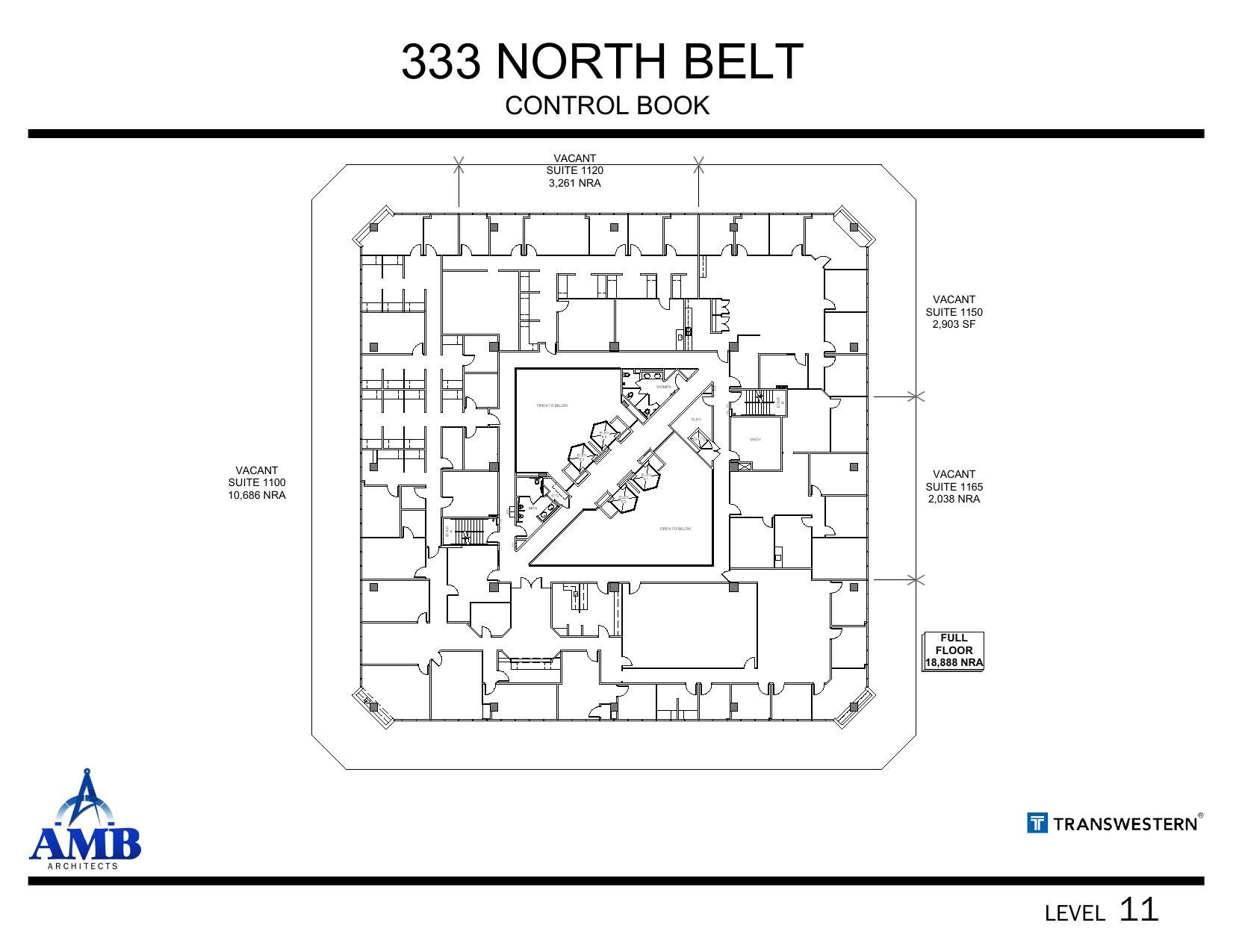 333 N Sam Houston Pky E, Houston, TX for lease Floor Plan- Image 1 of 1