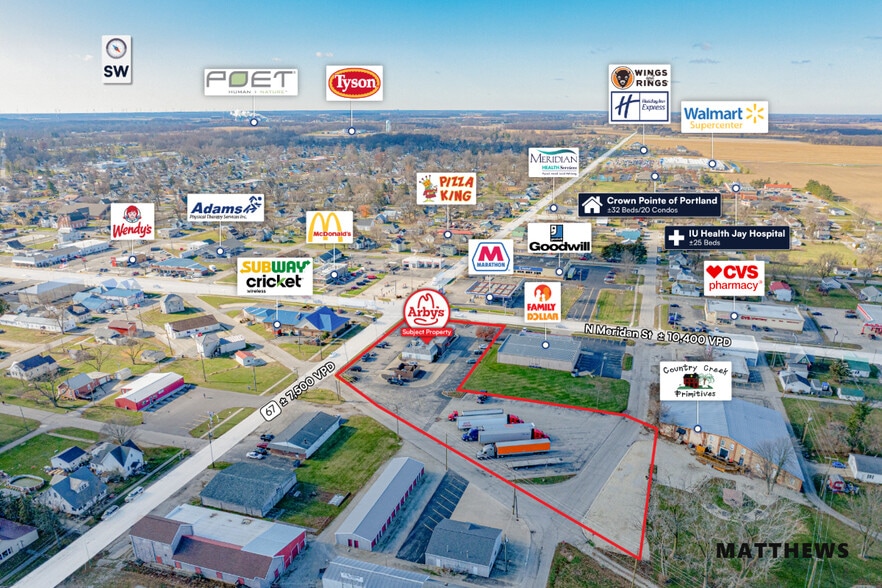 705 N Meridian St, Portland, IN for sale - Building Photo - Image 3 of 3