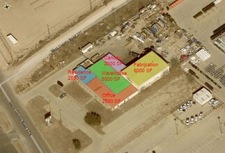 4111 S County Road 1276, Midland, TX - aerial  map view