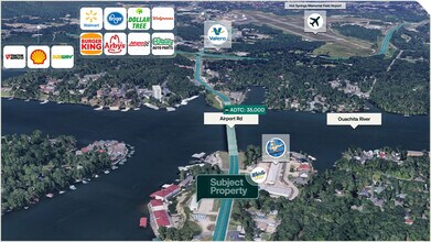 1360 Airport Rd, Hot Springs, AR - AERIAL  map view - Image1