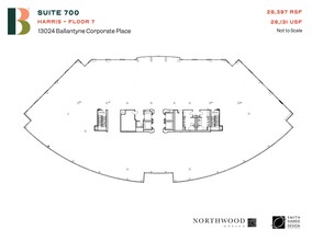 13024 Ballantyne Corporate Pl, Charlotte, NC for lease Floor Plan- Image 1 of 1