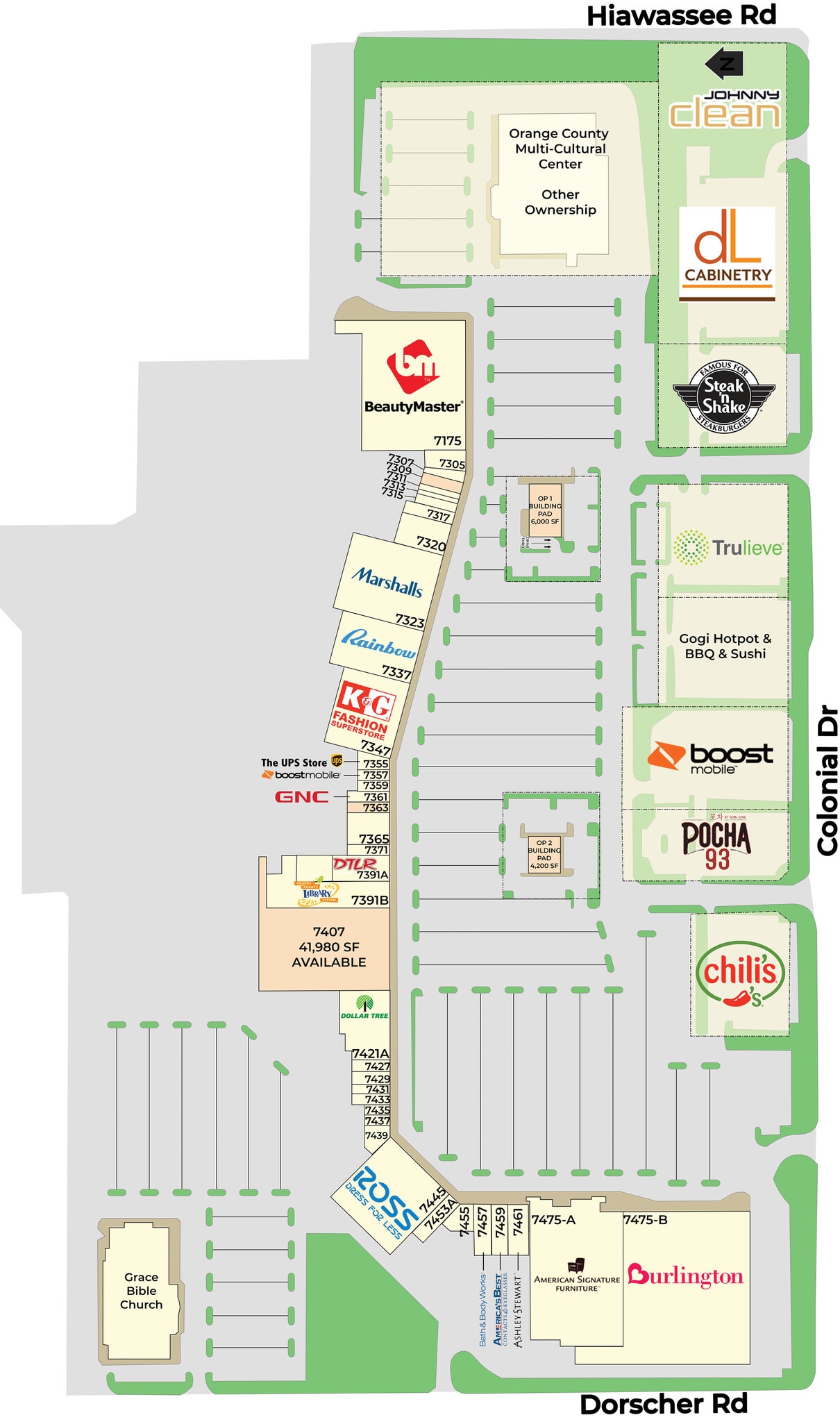 7149-7475 W Colonial Dr, Orlando, FL for lease Building Photo- Image 1 of 1