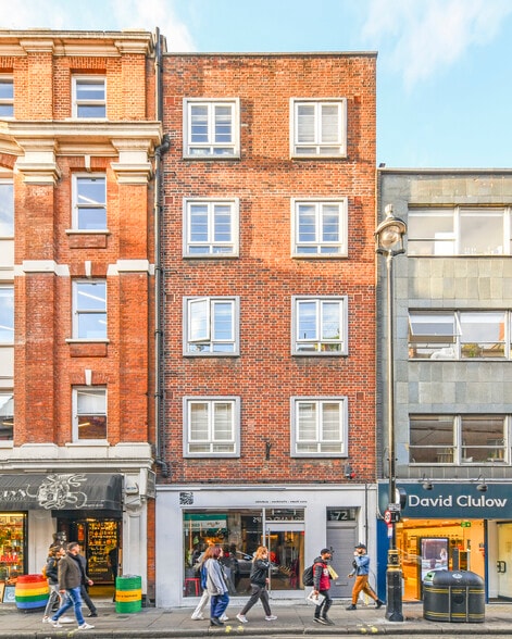 72 Old Compton St, London for sale - Building Photo - Image 1 of 1