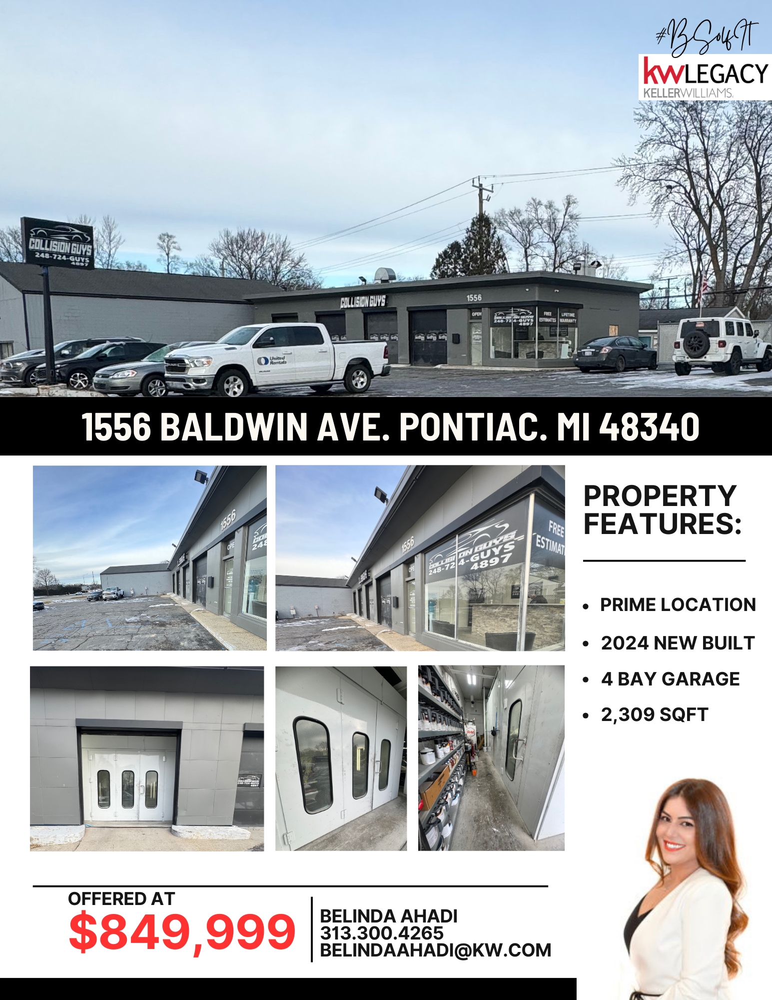 1556 Baldwin Ave, Pontiac, MI for sale Building Photo- Image 1 of 1