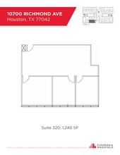 10700 Richmond Ave, Houston, TX for lease Floor Plan- Image 1 of 1