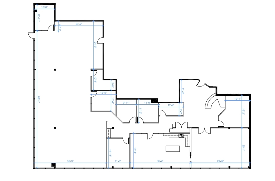 15111 123 Ave, Edmonton, AB for lease Floor Plan- Image 1 of 1