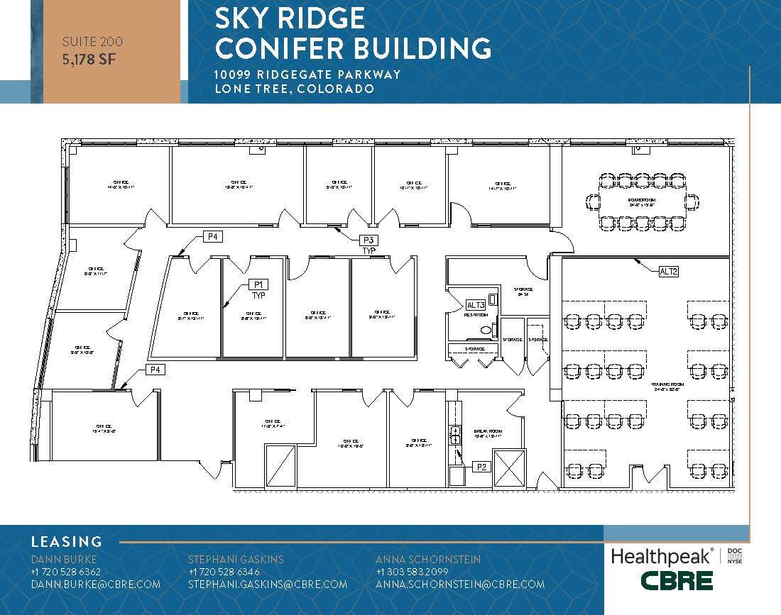 10535 Park Meadows Blvd, Lone Tree, CO for lease Floor Plan- Image 1 of 1