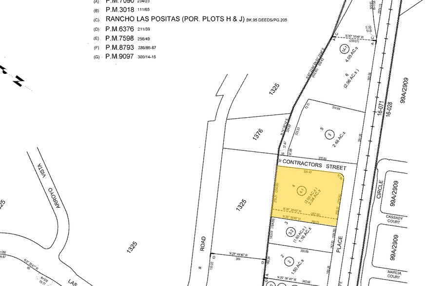 50 Contractors St, Livermore, CA for lease - Plat Map - Image 2 of 4