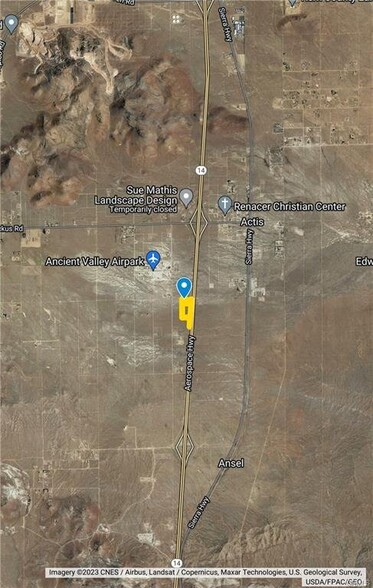 Aerospace Hwy, Mojave, CA for sale - Primary Photo - Image 1 of 3