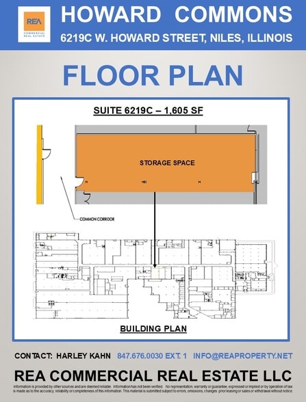 6151-6299 W Howard St, Niles, IL for lease - Floor Plan - Image 3 of 6