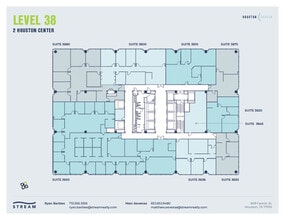 909 Fannin St, Houston, TX for lease Floor Plan- Image 1 of 1