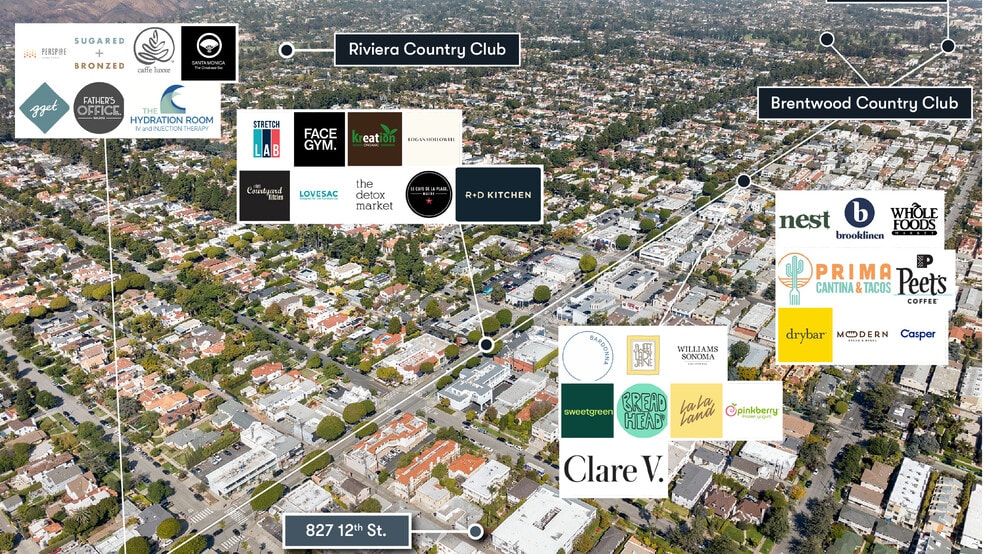 827 12th St, Santa Monica, CA for sale - Aerial - Image 3 of 17