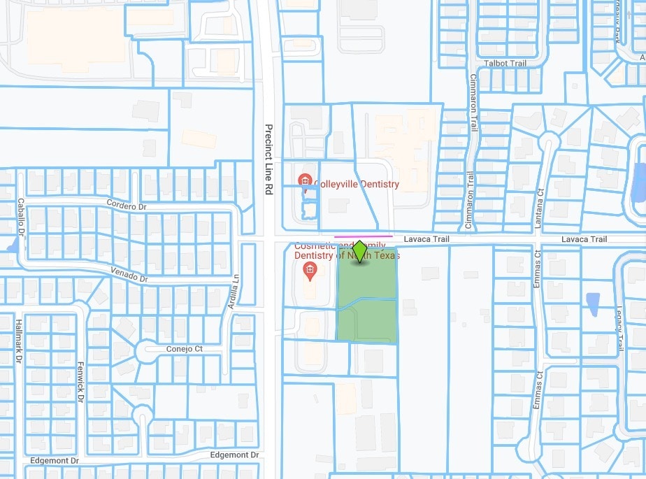 8086 & 8078 Precinct Line Rd., Colleyville, TX for sale Plat Map- Image 1 of 3