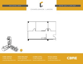 2850 E Camelback Rd, Phoenix, AZ for lease Floor Plan- Image 1 of 1