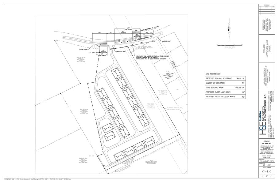 7750 Rendon Bloodworth Road, Mansfield, TX for sale - Site Plan - Image 3 of 8