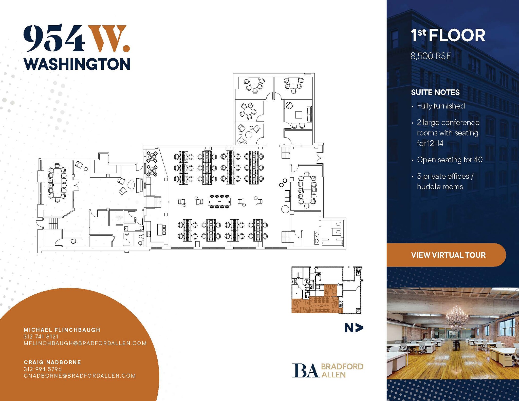 954 W Washington Blvd, Chicago, IL for lease Floor Plan- Image 1 of 7