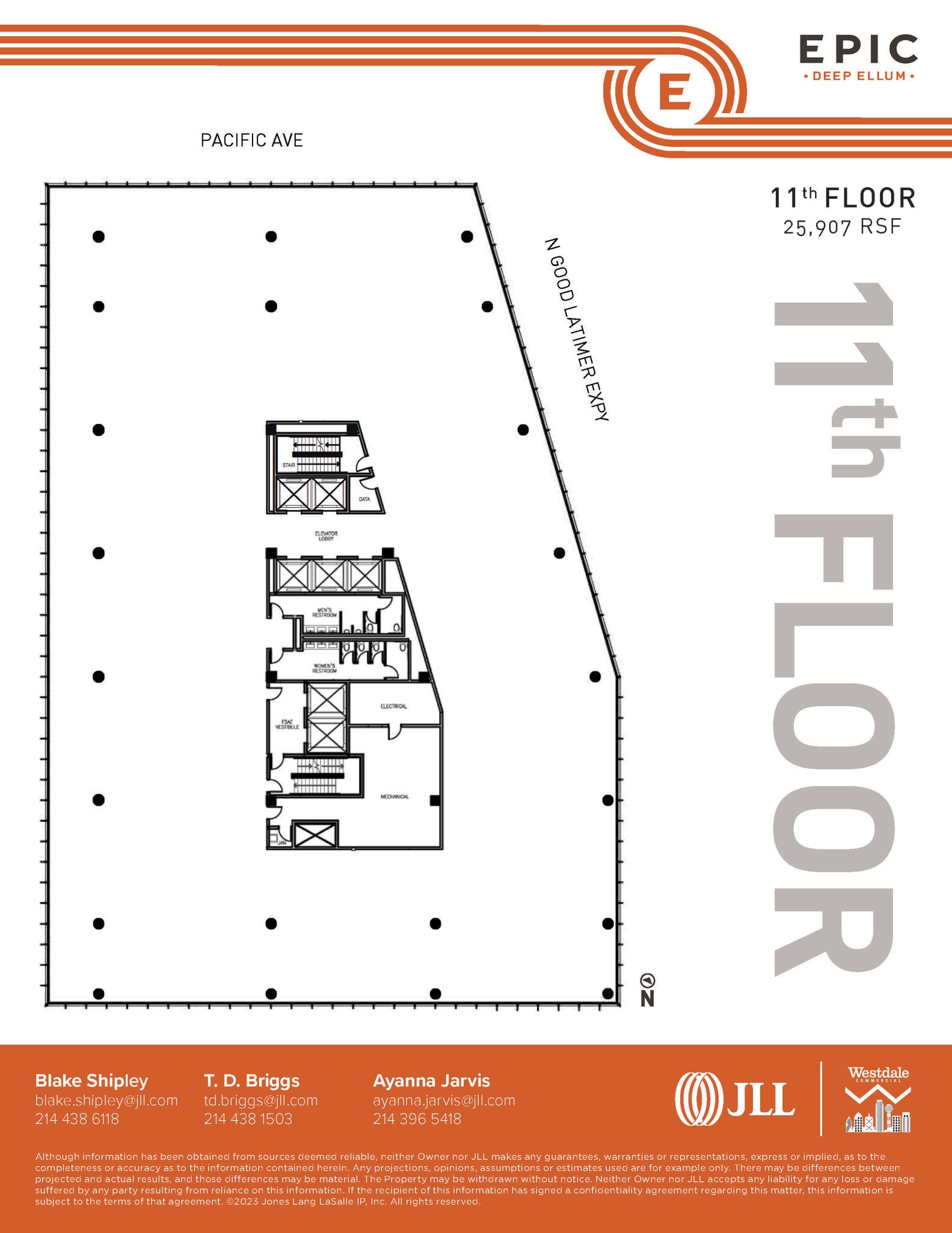 2550 Pacific Ave, Dallas, TX for lease Floor Plan- Image 1 of 1