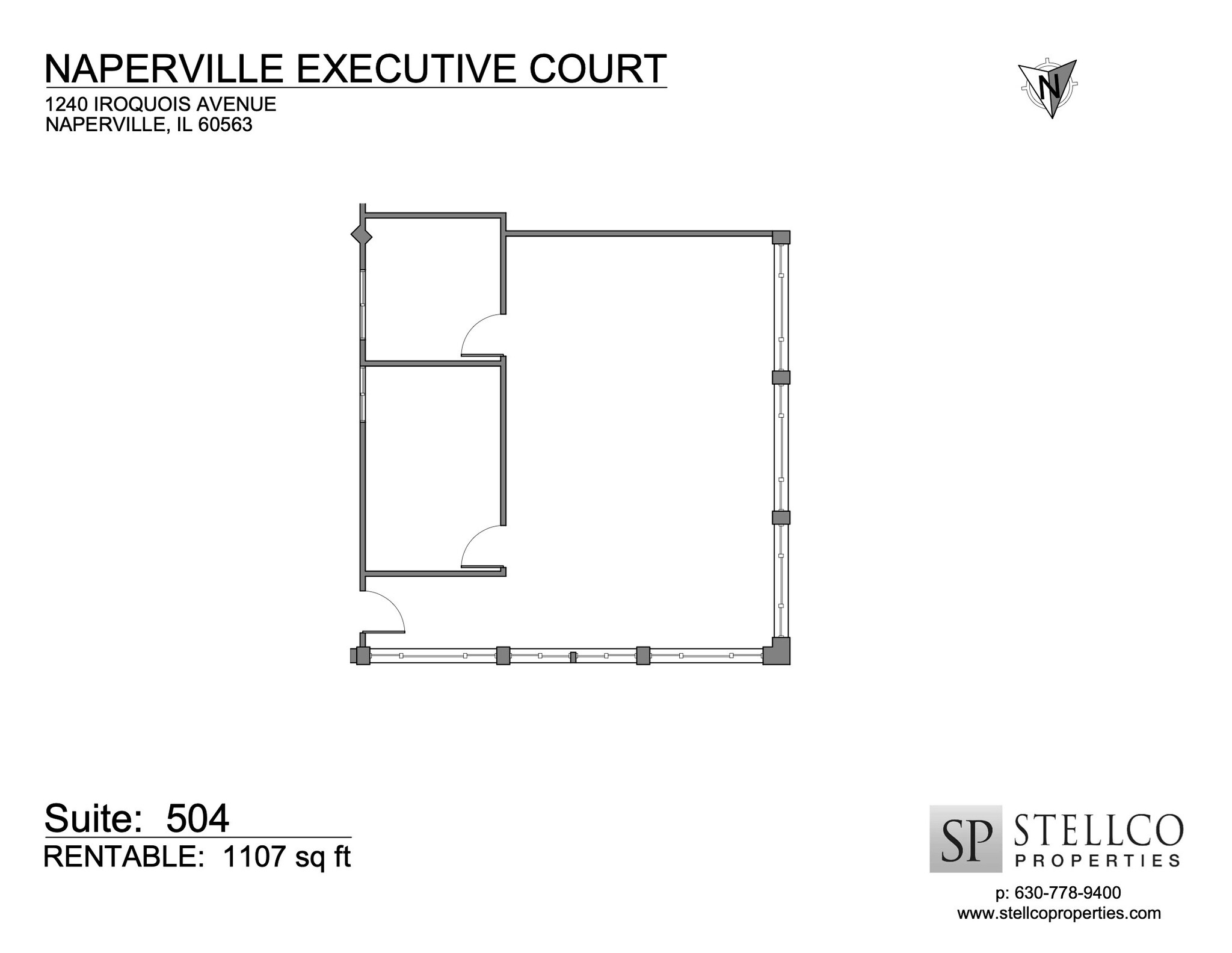 1220-1280 Iroquois Ave, Naperville, IL for lease Floor Plan- Image 1 of 1