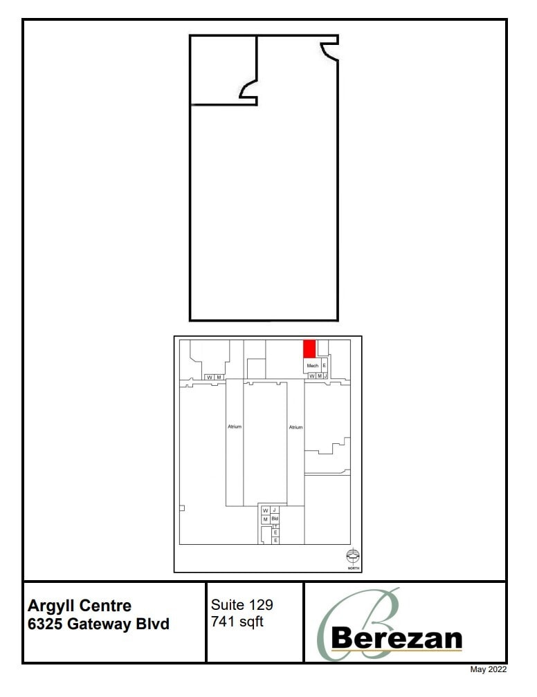 6325 Gateway Blvd NW, Edmonton, AB for lease Floor Plan- Image 1 of 1