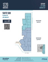 1220 19th St NW, Washington, DC for lease Floor Plan- Image 2 of 2