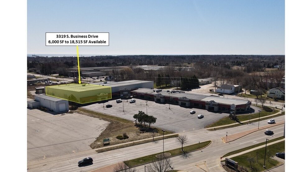 3319-3321 S Business Dr, Sheboygan, WI for lease - Building Photo - Image 1 of 5