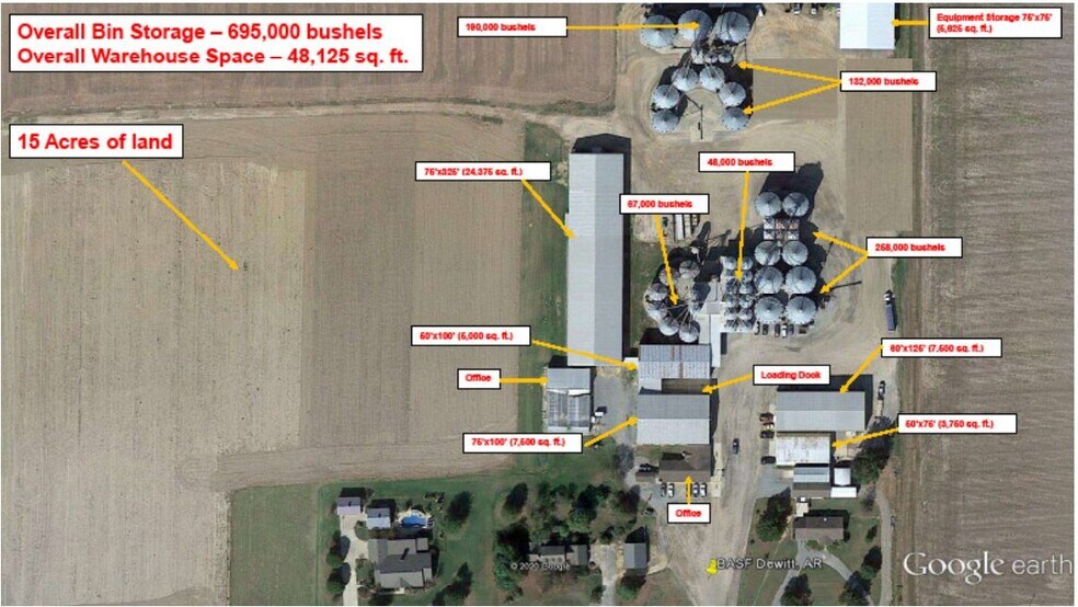 210 Drier Rd, DeWitt, AR for sale - Building Photo - Image 1 of 1