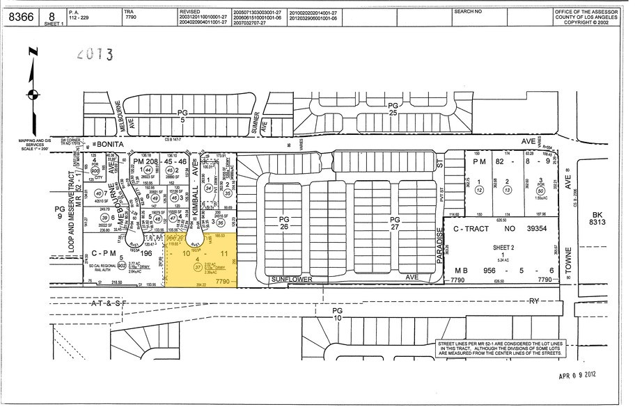 2700-2701 Kimball Ave, Pomona, CA for lease - Plat Map - Image 2 of 2