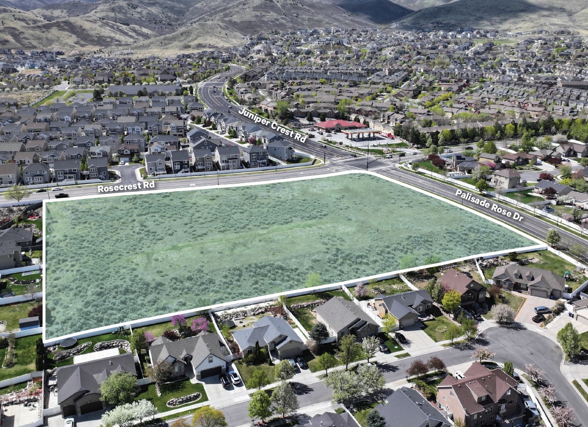 4905 W Rosecrest Rd, Herriman, UT for sale Aerial- Image 1 of 4