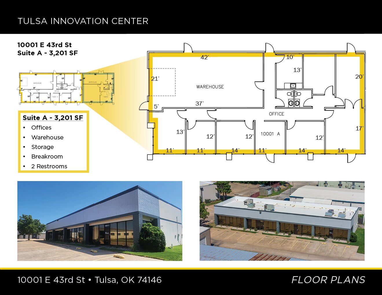 4305 S Mingo Rd, Tulsa, OK for lease Interior Photo- Image 1 of 4