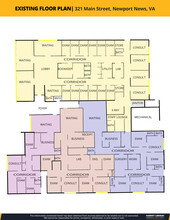 321 Main St, Newport News, VA for lease Floor Plan- Image 1 of 1