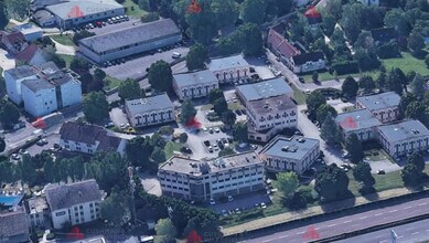 Dijon - AERIAL map view