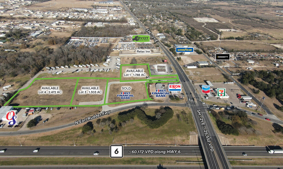 1634 N Earl Rudder Fwy, Bryan, TX for sale - Building Photo - Image 1 of 1