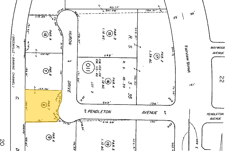 2230 Huron Dr, Santa Ana, CA for lease - Plat Map - Image 3 of 3